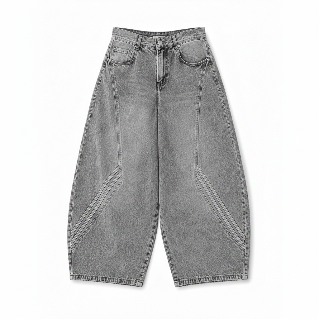 Jean super baggy grey