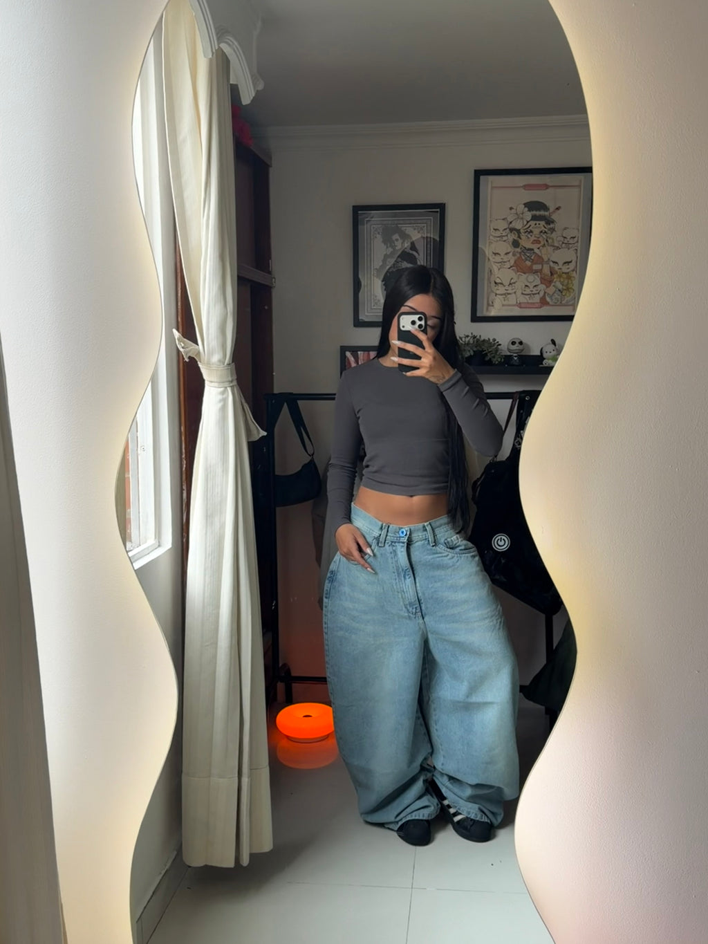 Jean Baggy Light Blue