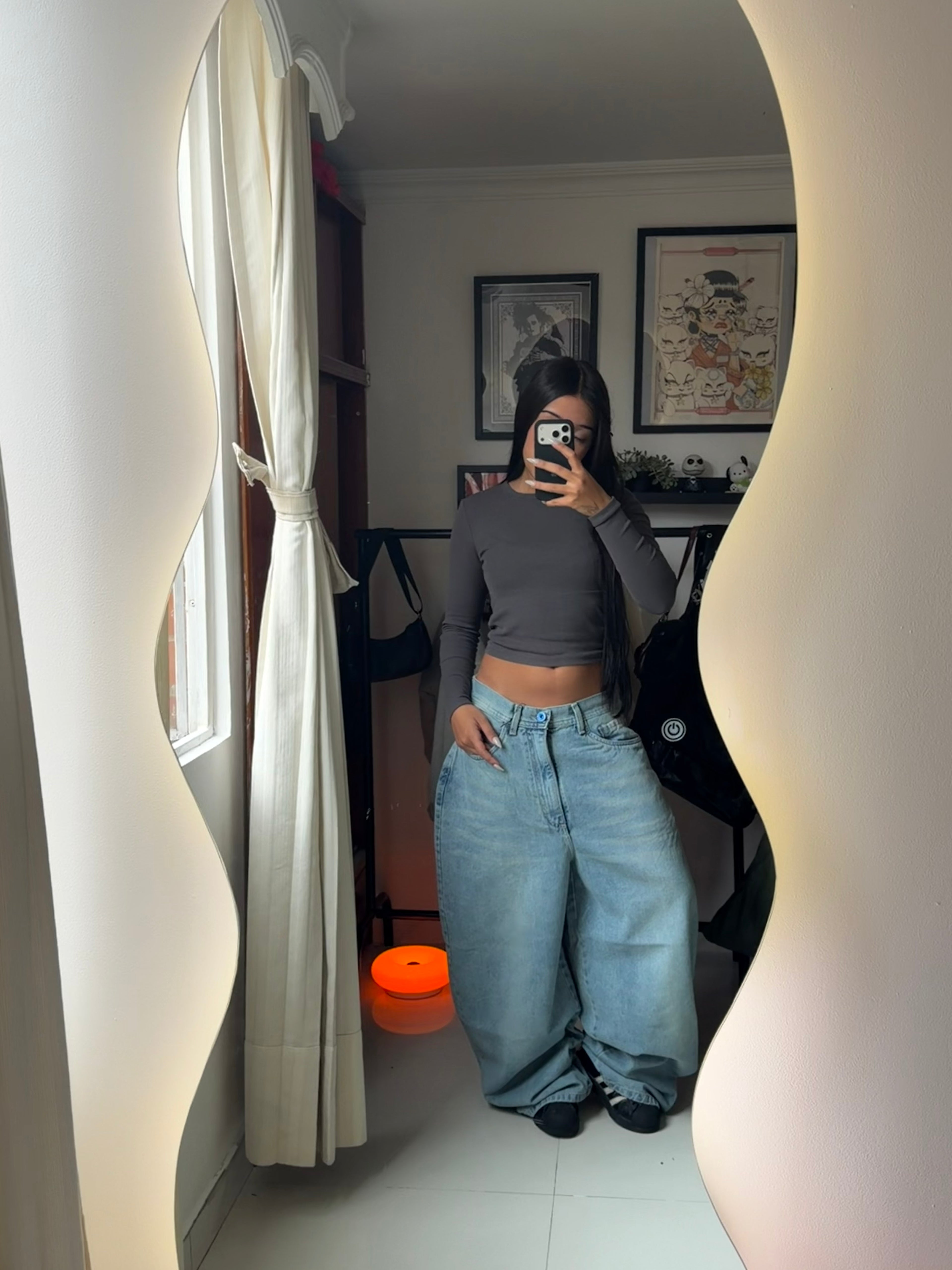 Jean Baggy Light Blue